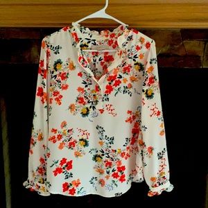 Flowered blouse